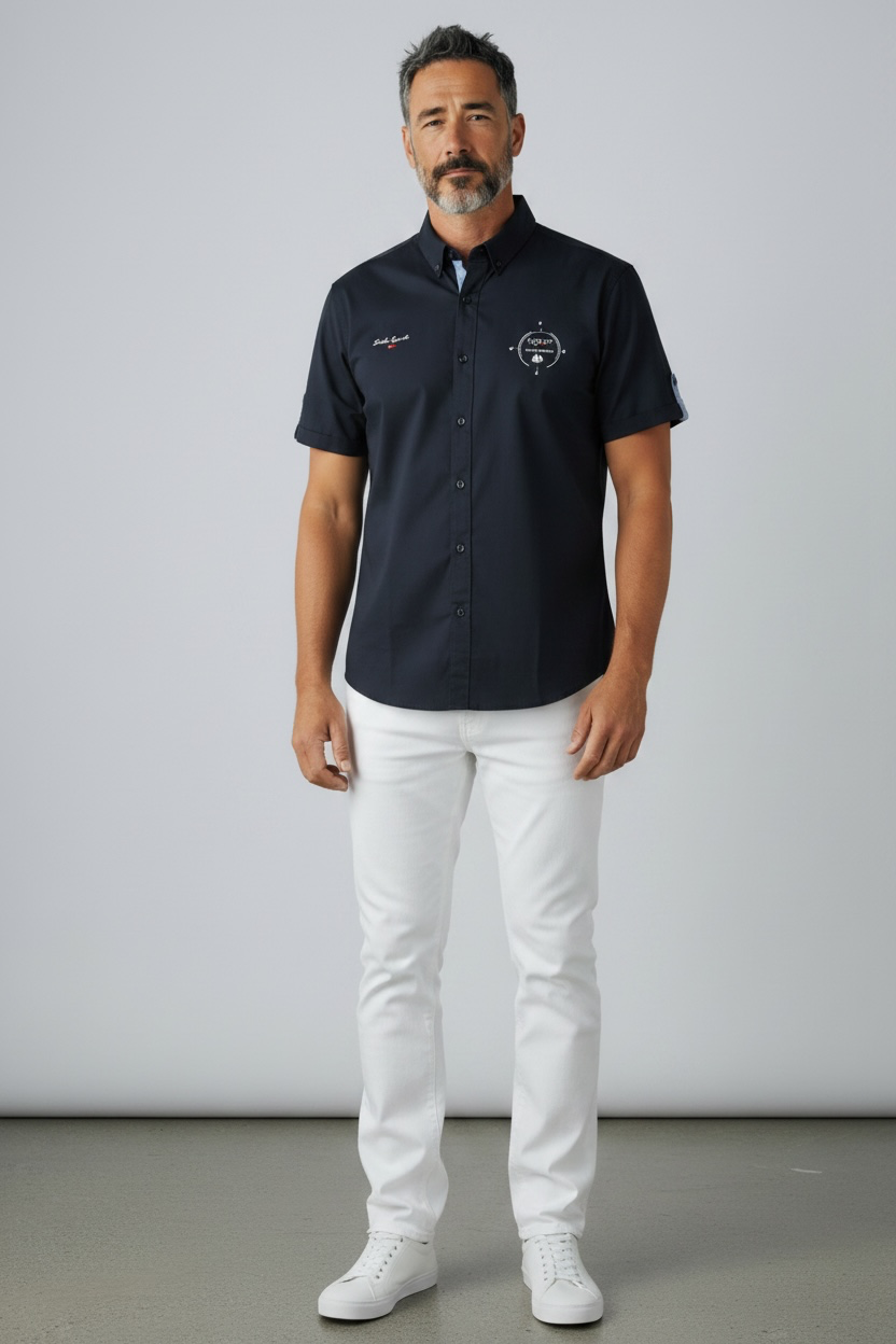 Chemise bleu marine HUBLOT