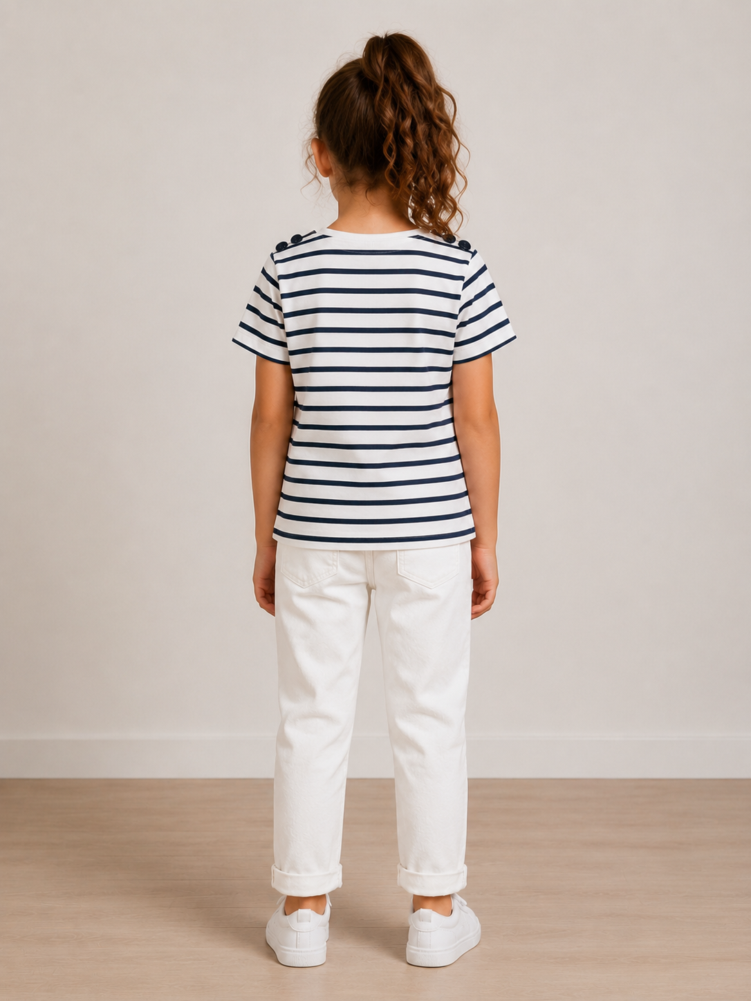 T shirt enfant hublot bleu