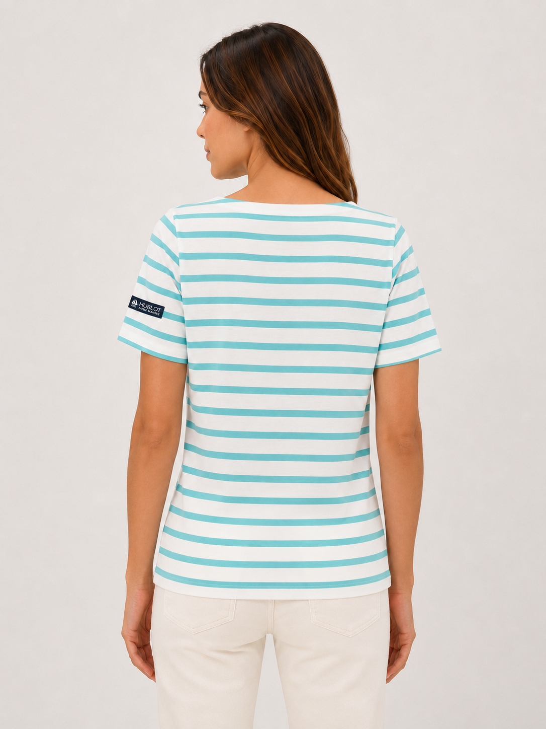 T shirt pool blanc femme hublot