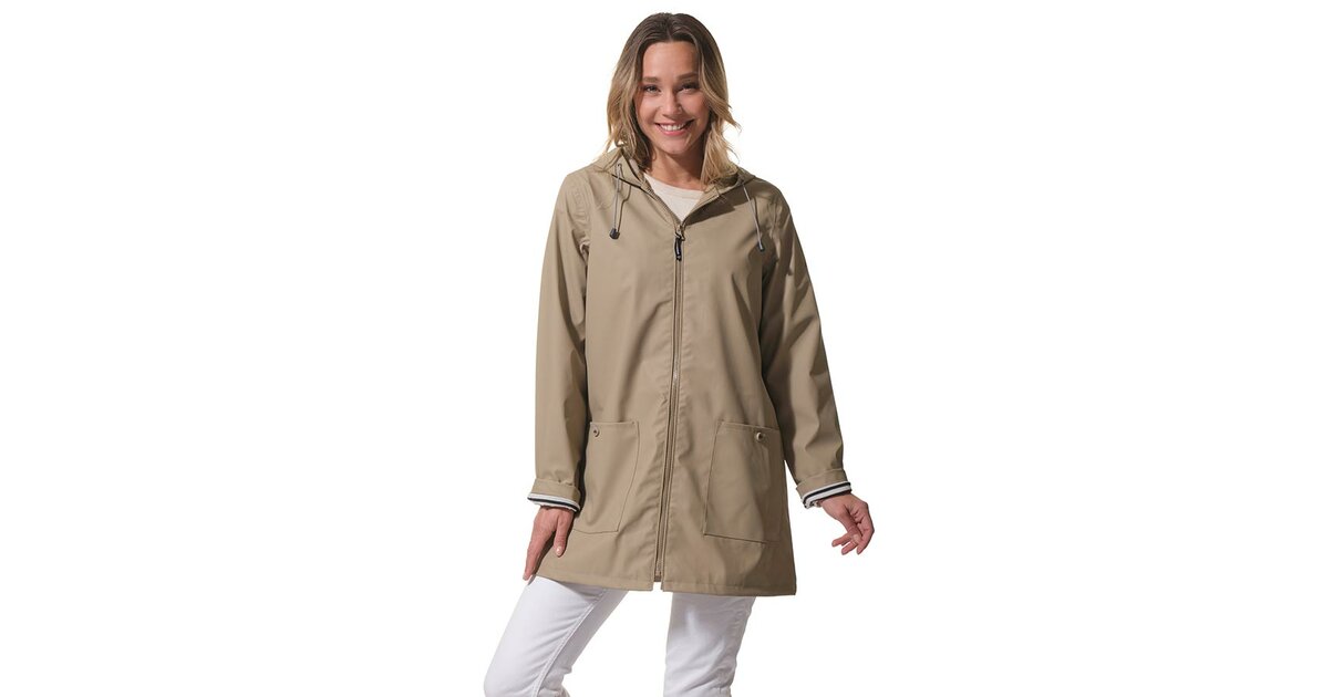 Veste De Pluie Imperméable Femme Hublot - Style Marin Avec Effet Holographique, Capuche, Idéale Pour La Mer Et La Ville - 5