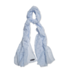 foulard bleu femme