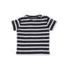 marinière marine blanc bébé