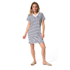 Dorothe femme robe blancmarine hublot mode marine