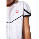 tee-shirt blanc fille