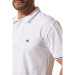 polo blanc pour homme
