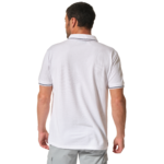 polo blanc pour homme