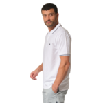 polo blanc pour homme