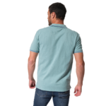polo vert pour homme
