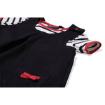 ensemble tee-shirt robe marine blanc rouge bébé fille