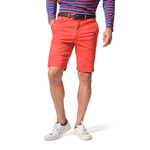 bermuda avec ceinture orange pour homme