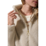 veste polaire beige pour femme