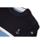 pull marine et bleu pour garçon