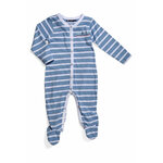 pyjama bleu et blanc rayé bébé garçon hublot