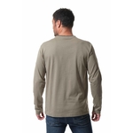 Tee-shirt anche longue kaki homme hublot