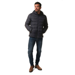 Doudoune marine pour homme hublot