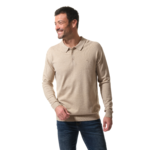 Polo manches longues Beige pour homme hublot