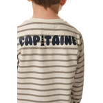 Tee-shirt Ecru-Kaki enfant hublot