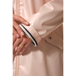 Ciré long Orange métallisé pour femme hublot