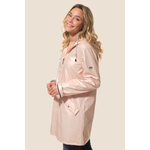 Ciré long Orange métallisé pour femme hublot