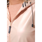 Ciré long Orange métallisé pour femme hublot