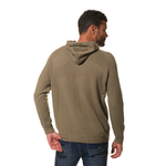 Pull à capuche kaki pour homme hublot