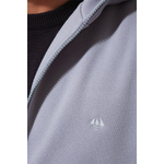 Sweat à fermeture éclaire bleu pour homme hublot