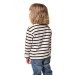 PULL ECRU_MARINE ENFANT hublot