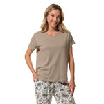 TEE-SHIRT KAKI FEMME hublot