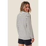 MANCHE_LONGUE_COL_V_BLANC_MARINE_FEMME