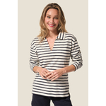 MANCHE_LONGUE_COL_V_BLANC_MARINE_FEMME