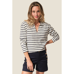 MANCHE_LONGUE_COL_V_BLANC_MARINE_FEMME