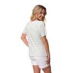 babord femme teeshirt vert hublot mode marine