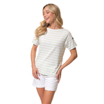 babord femme teeshirt vert hublot mode marine