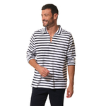 malo homme tee shirt raye blanc marine hublot mode marine