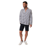 malo homme tee shirt raye blanc marine hublot mode marine