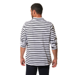 malo homme tee shirt raye blanc marine hublot mode marine