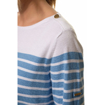 orchidee pull bleu femme hublot mode marine