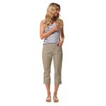 LINDA femme pantacourt kaki hublot mode marine