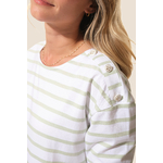 BASTIENNE teeshirt femme vert hublot mode marine