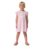 LAPAZE robe fille rose hublot mode marine