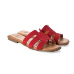 placettedaim sandale femme rouge hublot mode marine
