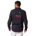D42birchip homme chemise marine hublot mode marine