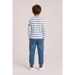 T shirt tribord blanc nautic enfant hublot