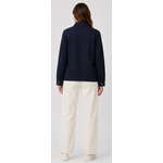 Veste marine femme hublot