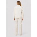 Veste blanc cassée femme hublot