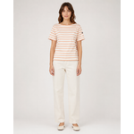 T shirt orange blanc hublot femme