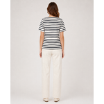 T shirt marine blanc hublot femme