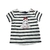 marinière blanc marine bébé