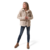 veste polaire beige pour femme