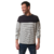 tee-shirt manche longue ecru marine pour homme